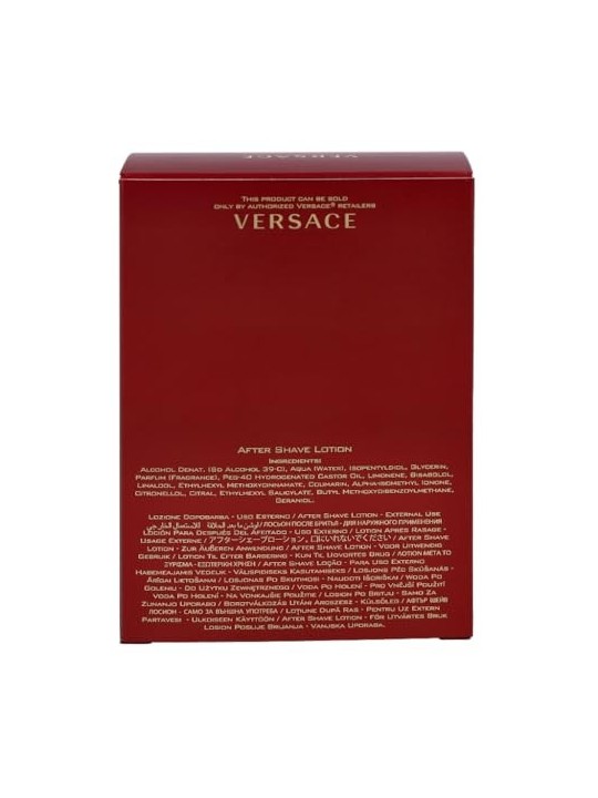 Versace Eros Flame After Shave Lotion uomo 100ml acquista 