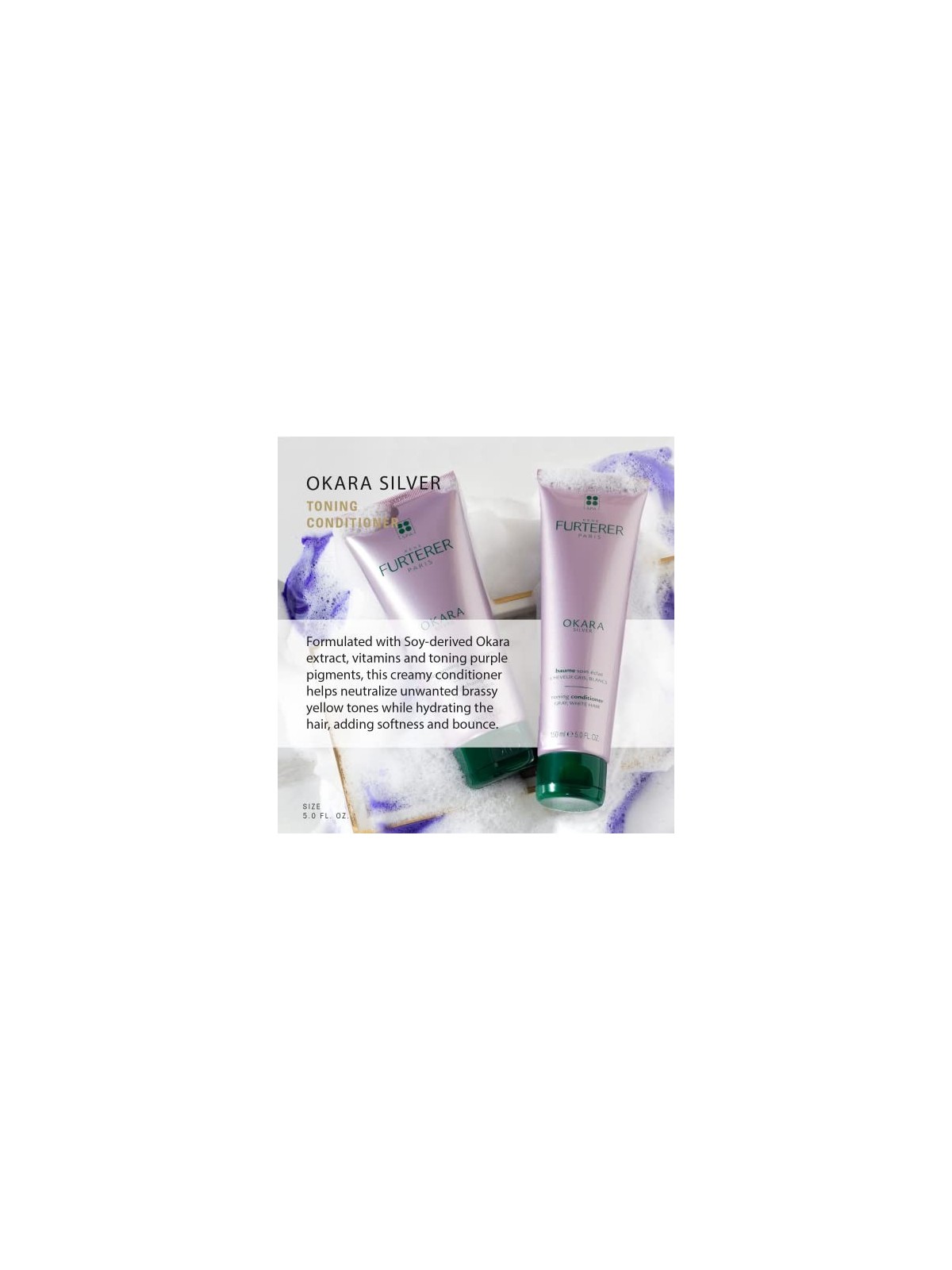 Rene Furterer Okara Silver Toning Conditioner 150ml