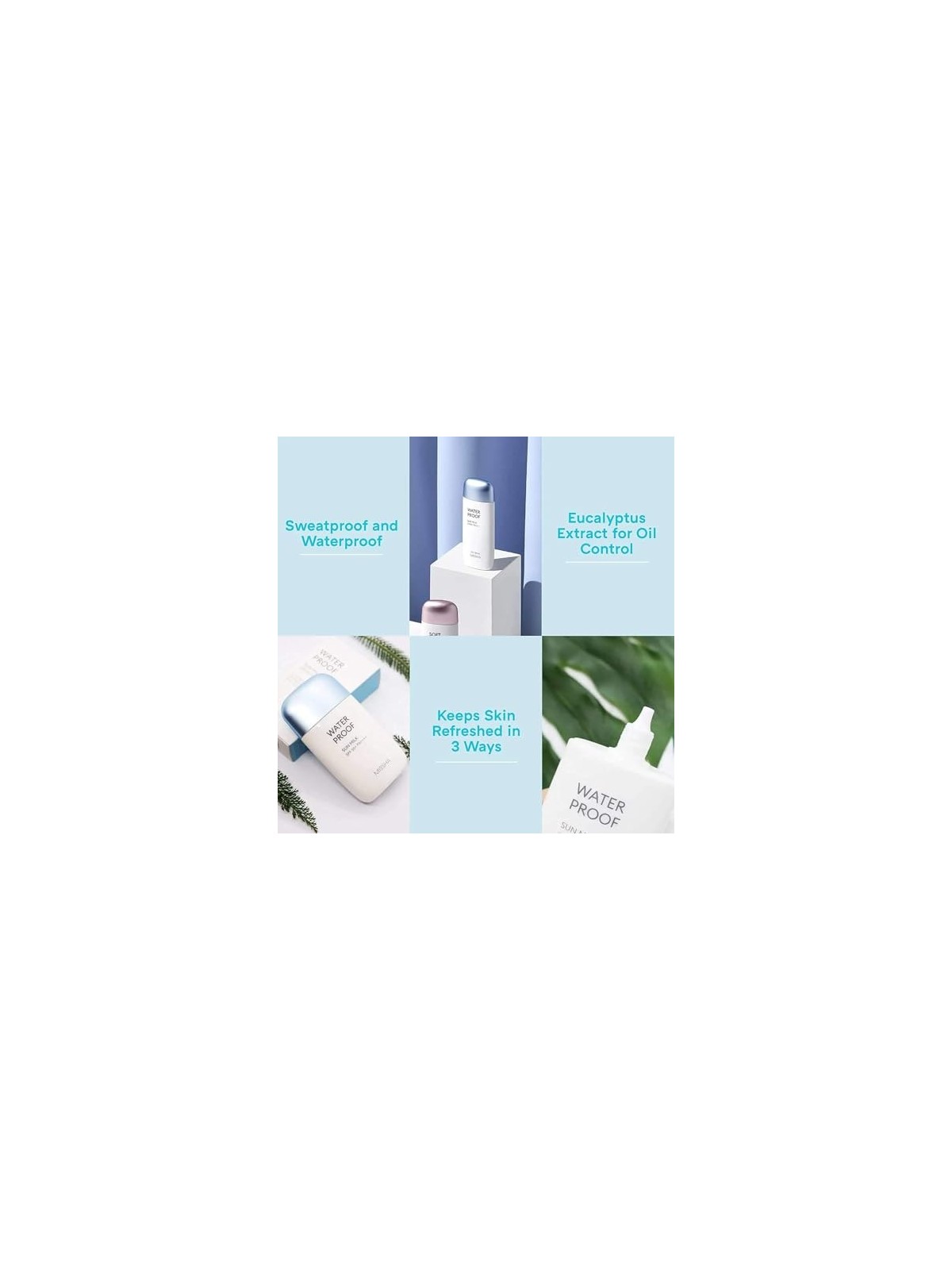 Missha Sun All Around Safe Block Waterproof Sun Milk SPF 50