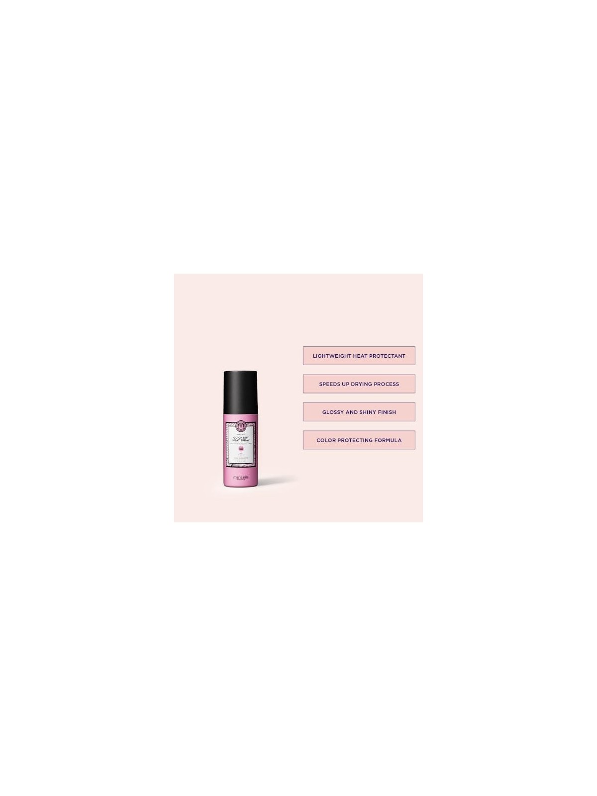 Maria Nila Quick Dry Heat Spray donna 150ml