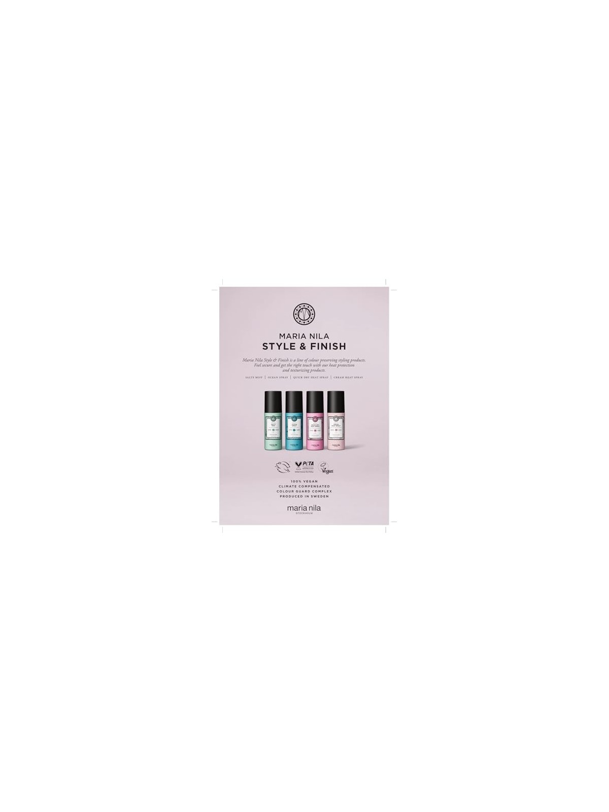 Maria Nila Quick Dry Heat Spray donna 150ml