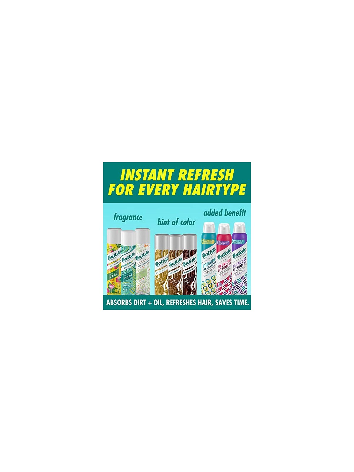 Batiste Hydrate Dry Shampoo 200 ml