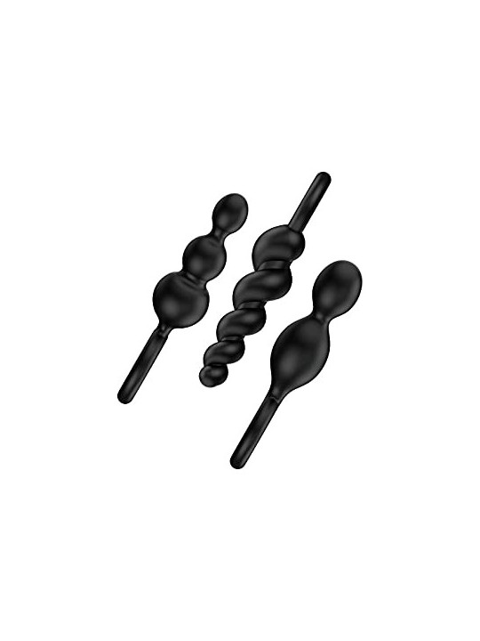 SATISFYER BOOTY CALL NERO NERO PERLE ANALI NERO NERO 3UN