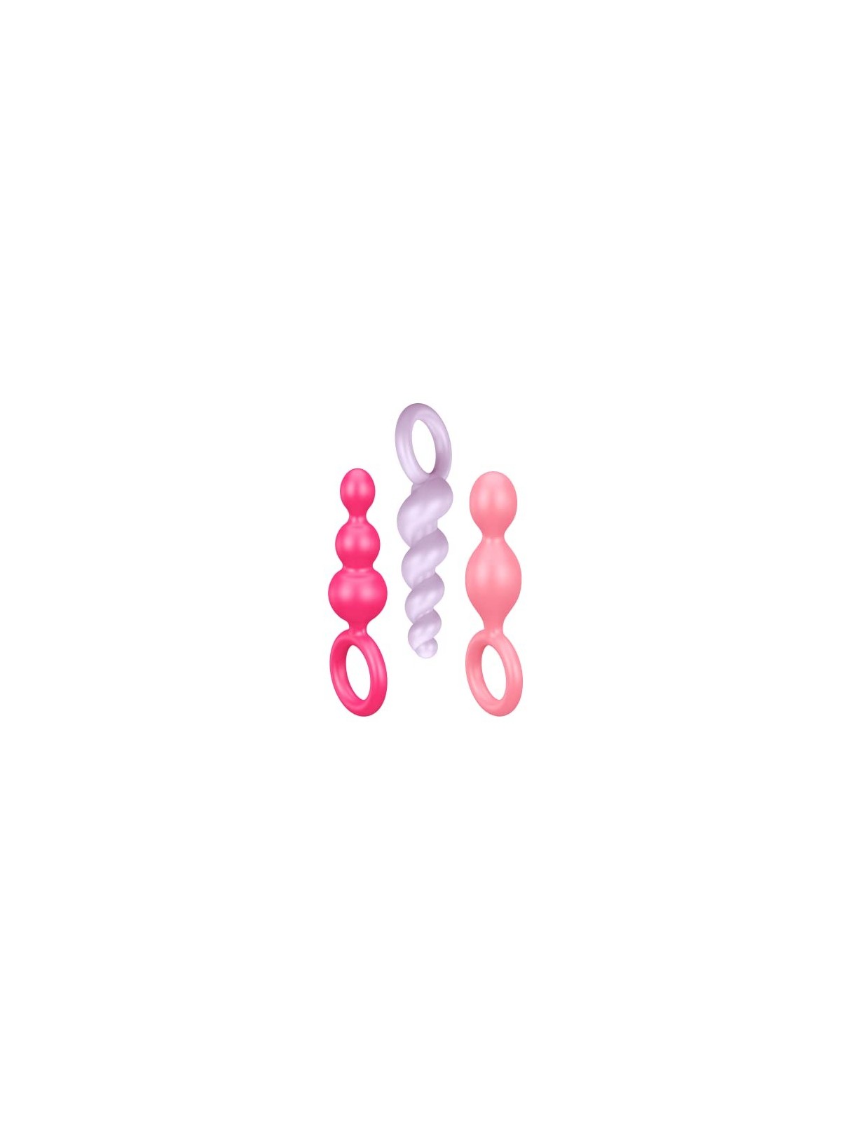 SATISFYER BOOTY CALL PERLINE ANALI COLORI 3UN