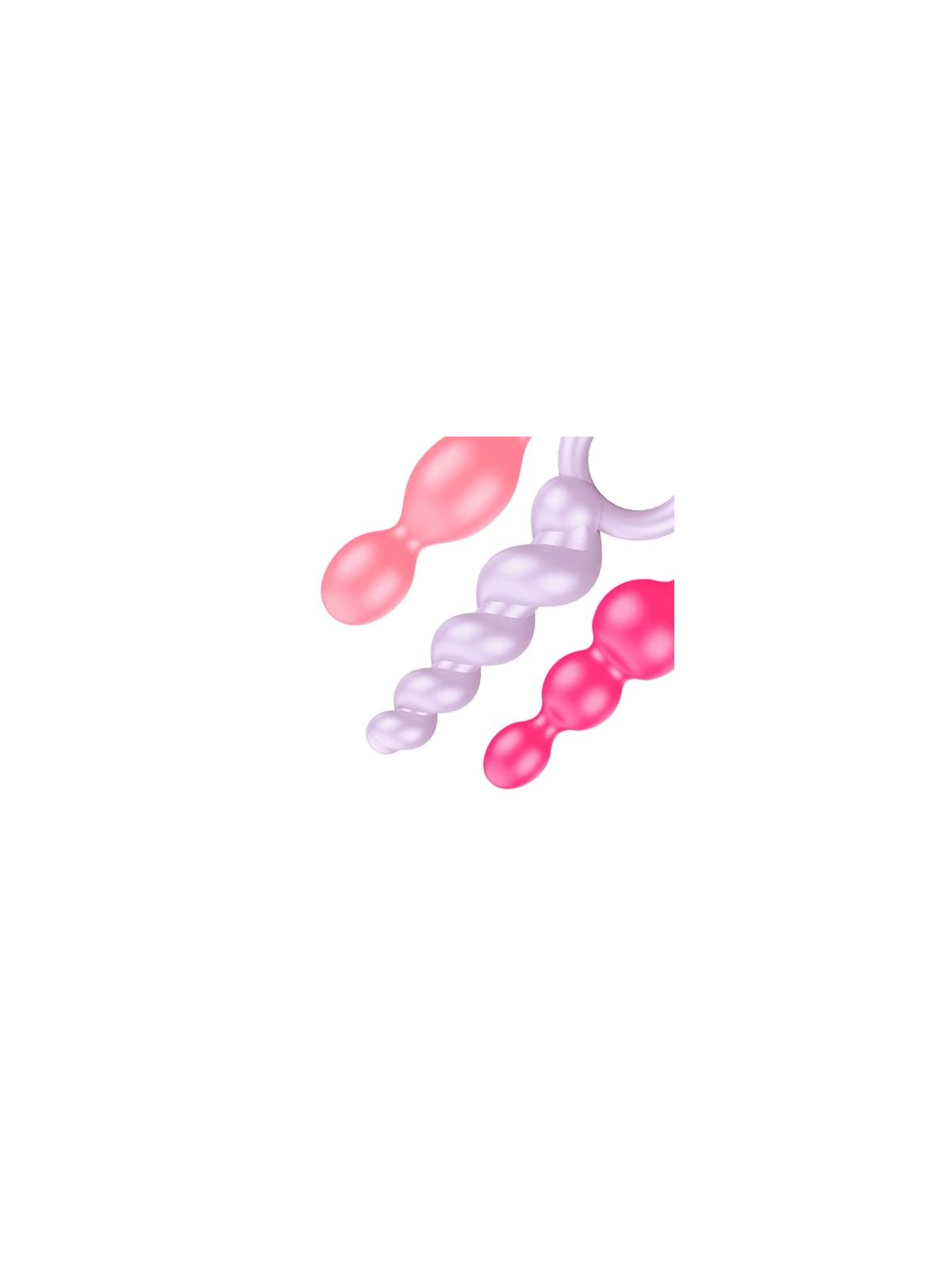 SATISFYER BOOTY CALL PERLINE ANALI COLORI 3UN