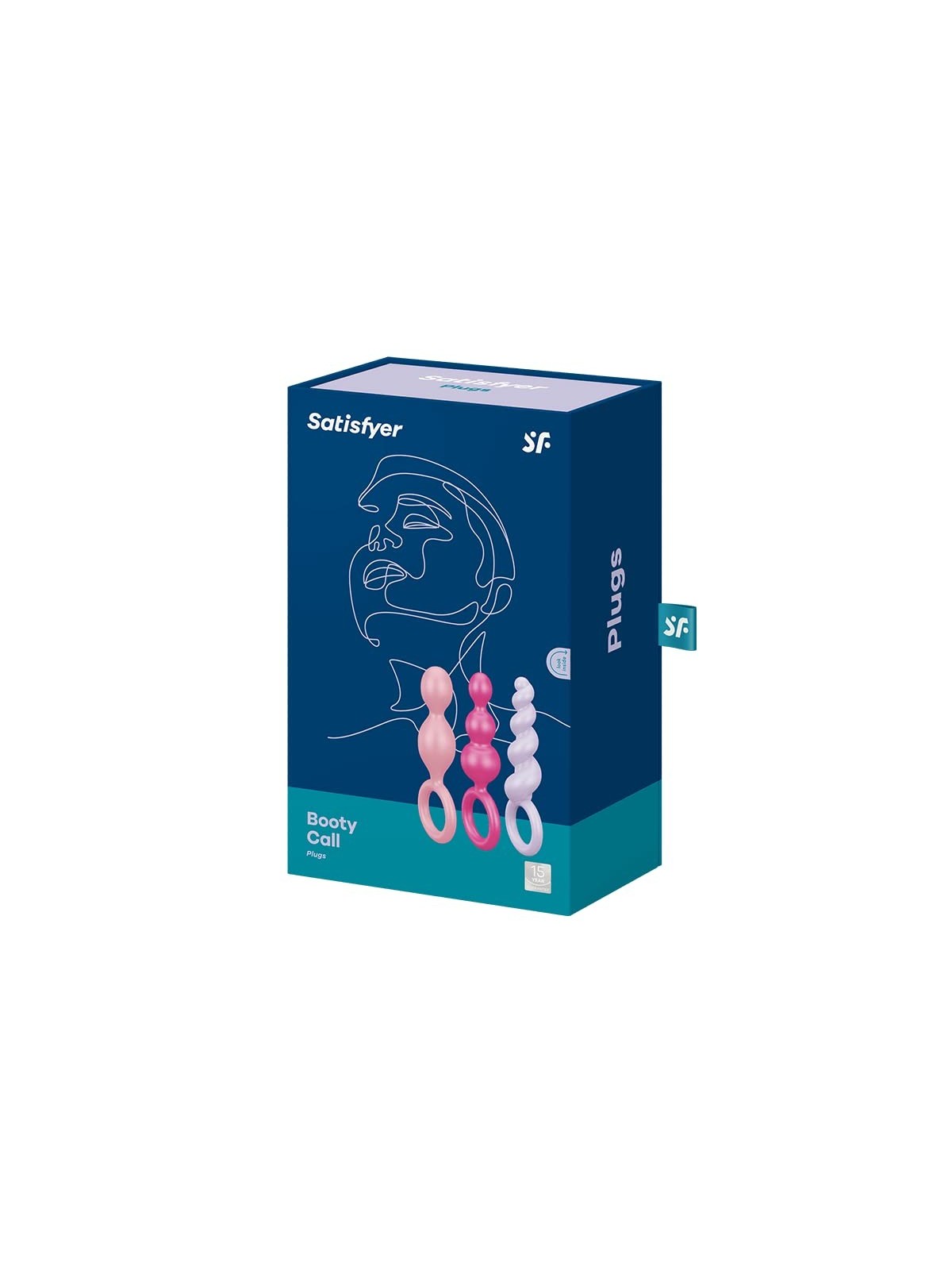 SATISFYER BOOTY CALL PERLINE ANALI COLORI 3UN