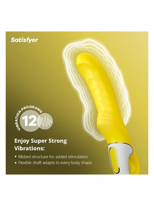Vibratore unisex Satisfyer giallo