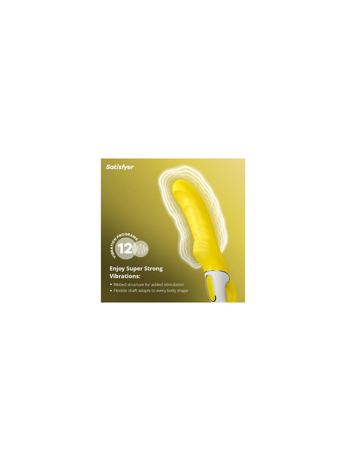 Vibratore unisex Satisfyer giallo