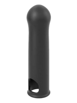 Estensione per pene in silicone Liquid Soft Xtend Nero MARC DORCEL