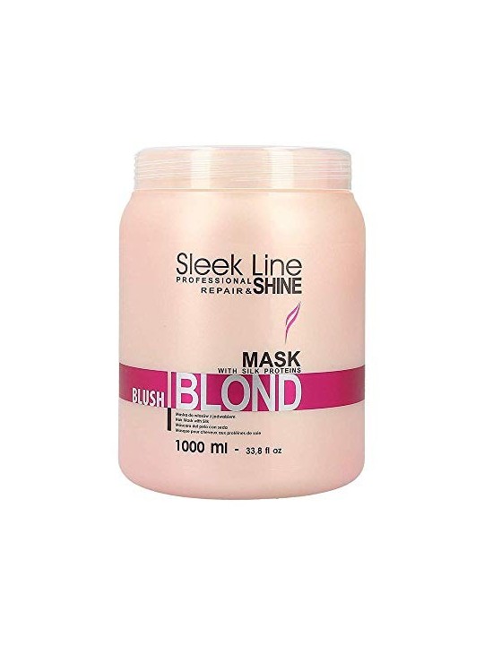 Maschera per capelli biondi con seta 1000ml