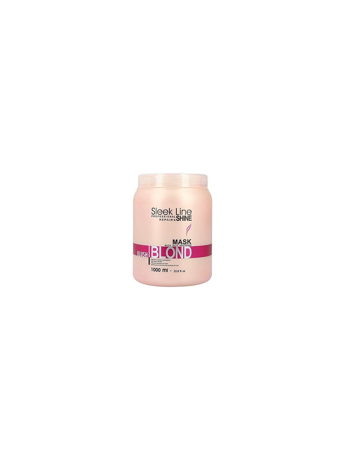 Maschera per capelli biondi con seta 1000ml