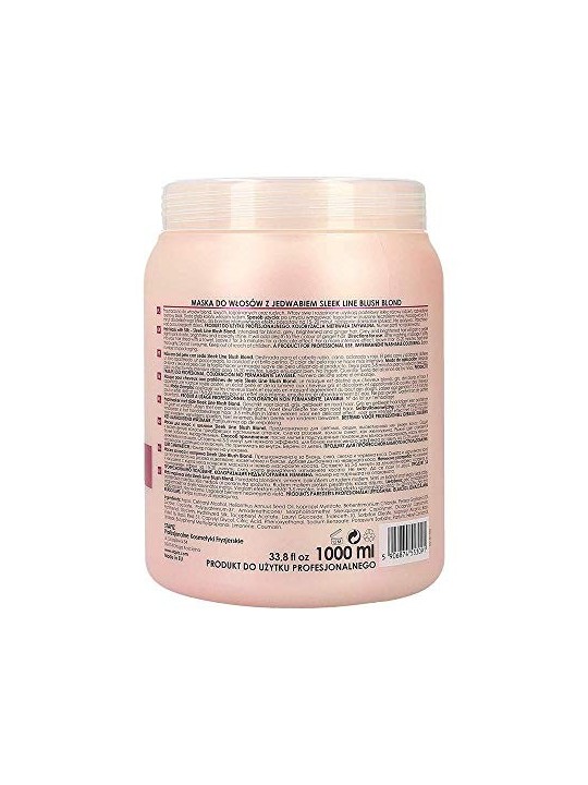 Maschera per capelli biondi con seta 1000ml