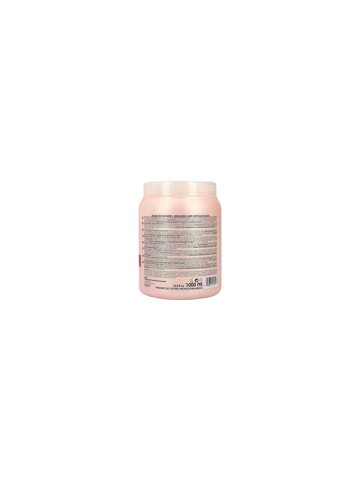 Maschera per capelli biondi con seta 1000ml