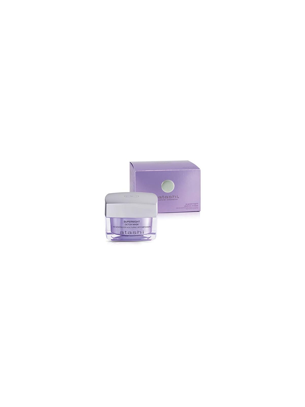 Atashi SUPERNIGHT maschera detox 50ml per donna