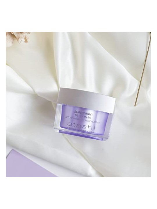 Atashi SUPERNIGHT maschera detox 50ml per donna