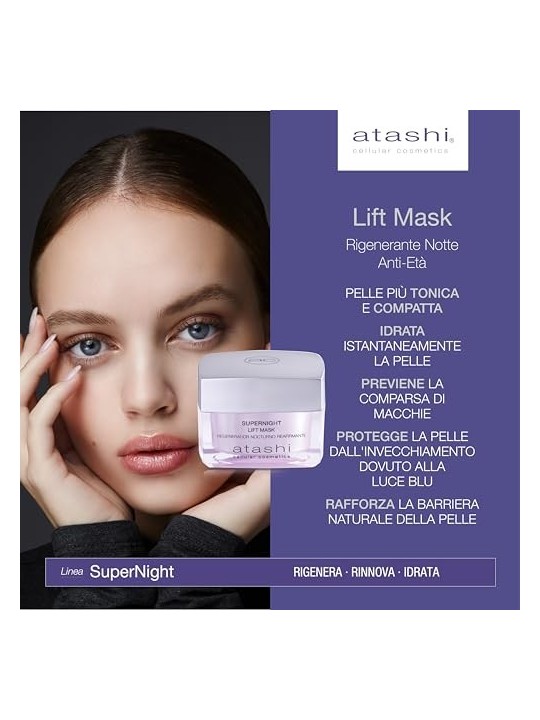 Atashi SUPERNIGHT maschera lift 50ml per donna