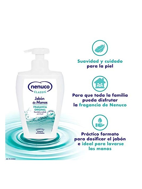 Sapone per le mani Nenuco CLASSIC fragranza originale 240ml unisex