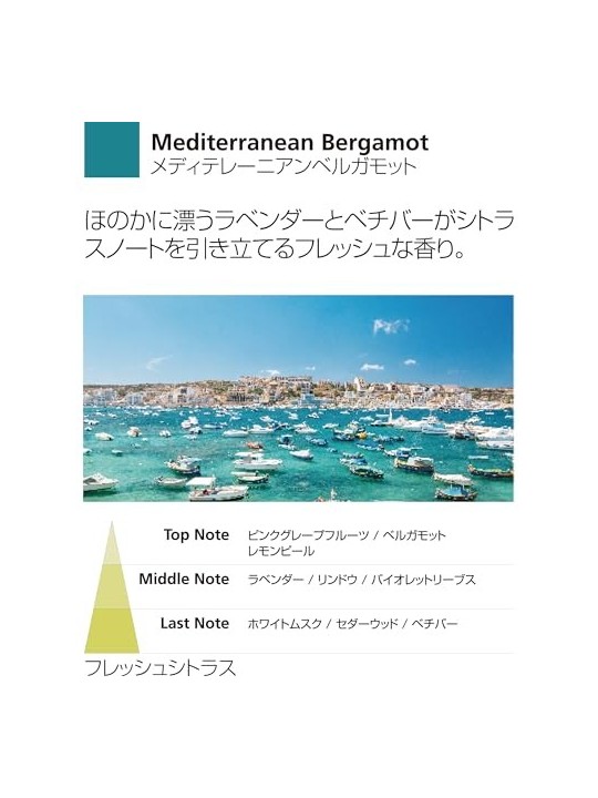 Diffusore di Aroma Bergamotto Mediterraneo Millefiori
