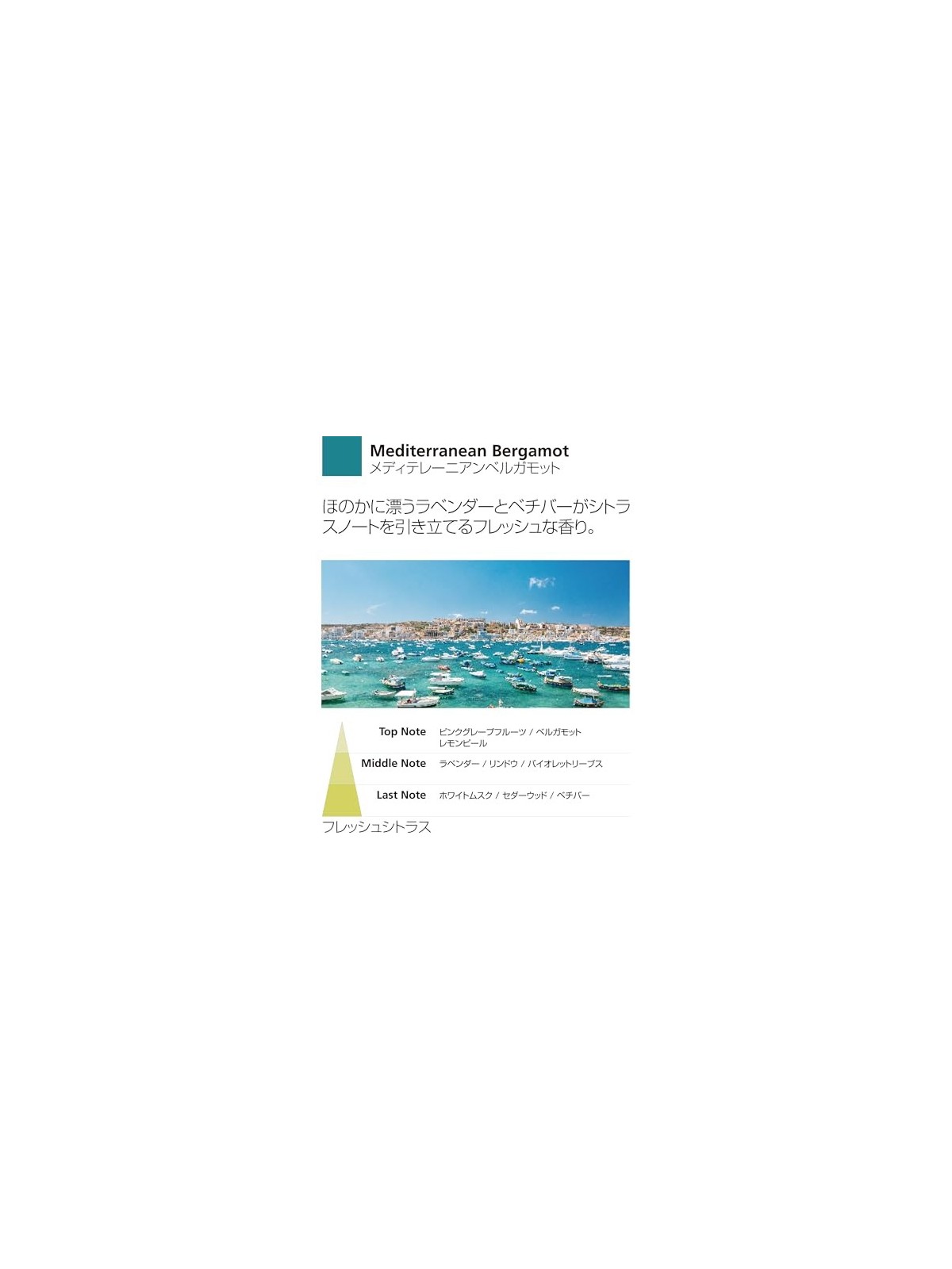 Diffusore di Aroma Bergamotto Mediterraneo Millefiori
