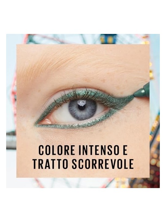 Maybelline Liner per tatuaggi impermeabile matita gel 13 g donna 910 Bold Brown