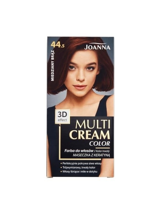 JOANNA Colore per capelli Multi Cream Color 44.5 Castano Ramato