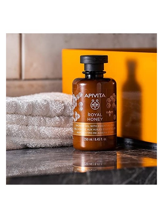 Apivita ROYAL HONEY gel bagno miele 250ml unisex