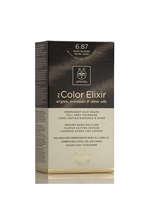 Apivita MY COLOR ELIXIR colorazione permanente 6.87