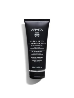 Apivita Black Cleansing Gel con carbone attivo e propoli