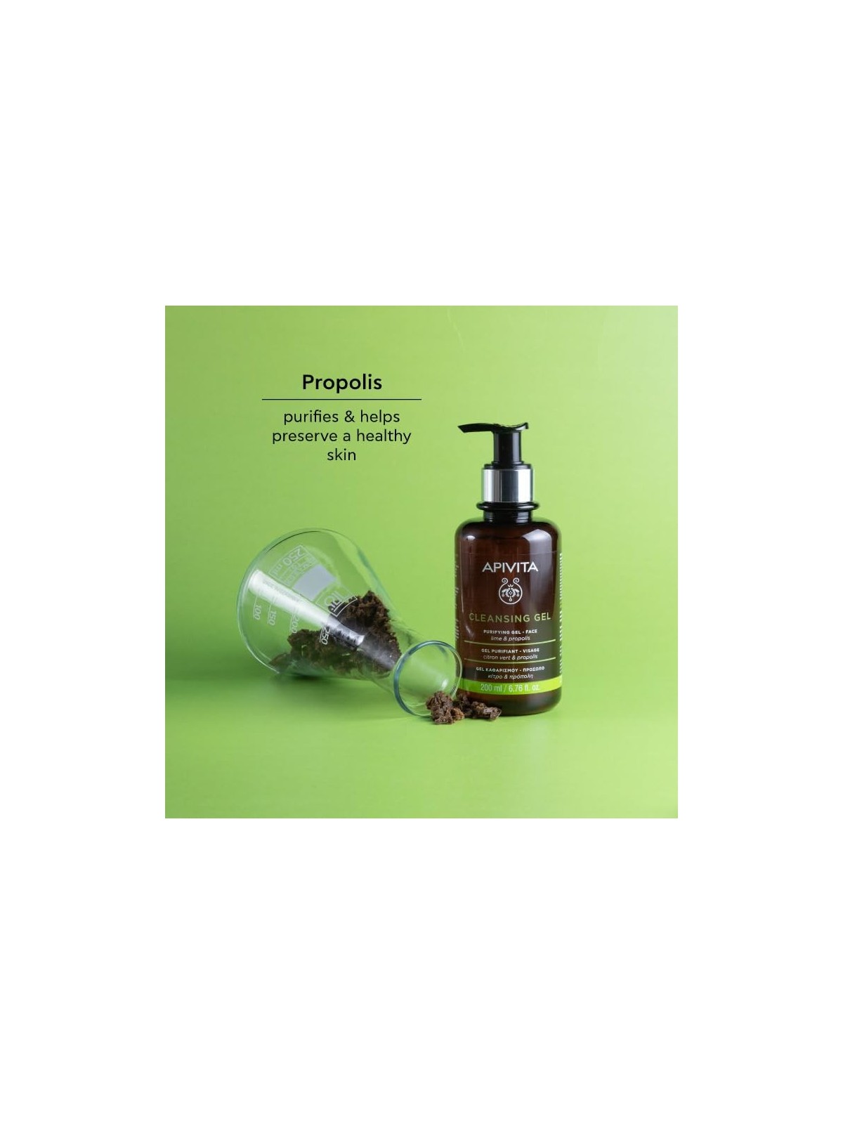 Gel detergente con propoli e agrumi 200ml