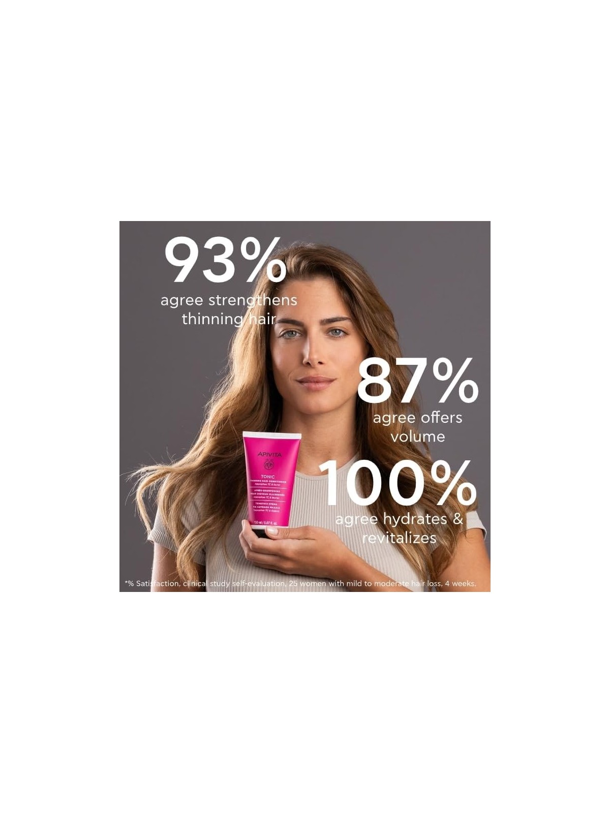 Apivita balsamo tonificante per capelli deboli 150ml unisex