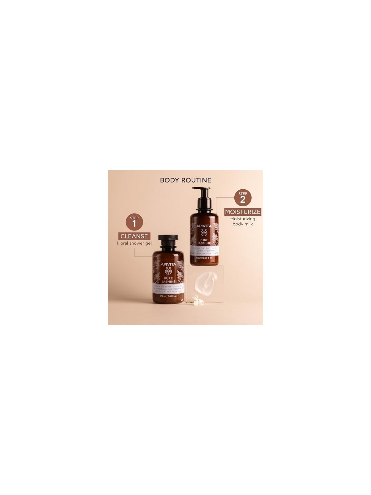 Crema corpo Apivita PURE JASMINE 200ml