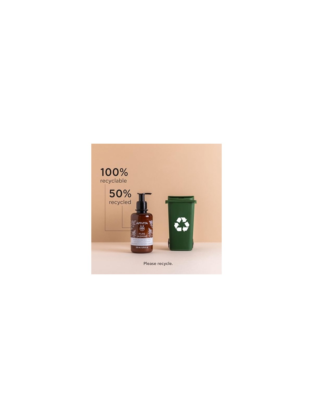 Crema corpo Apivita PURE JASMINE 200ml