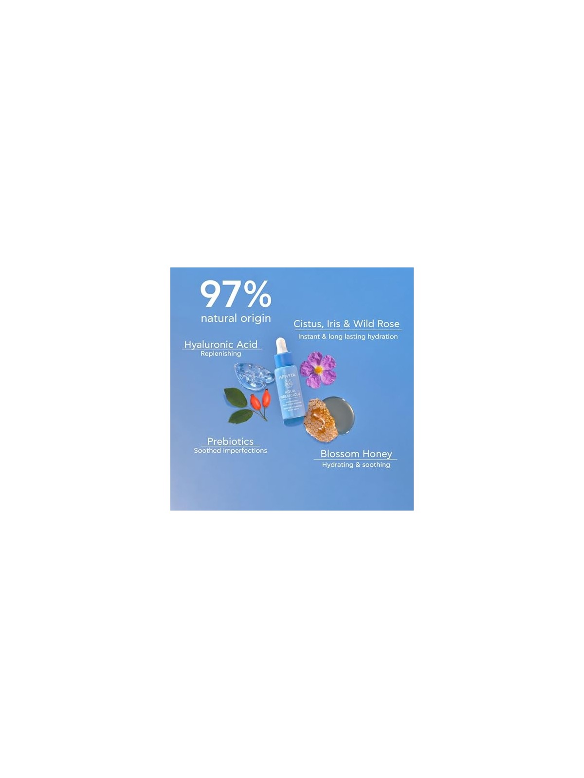 Apivita AQUA BEELICIOUS booster 30ml per donna
