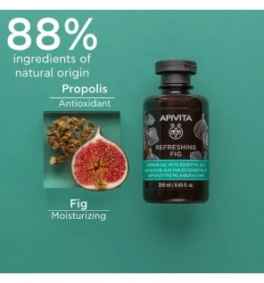 Apivita REFRESHING FIG gel de bao con higo 250ml unisex