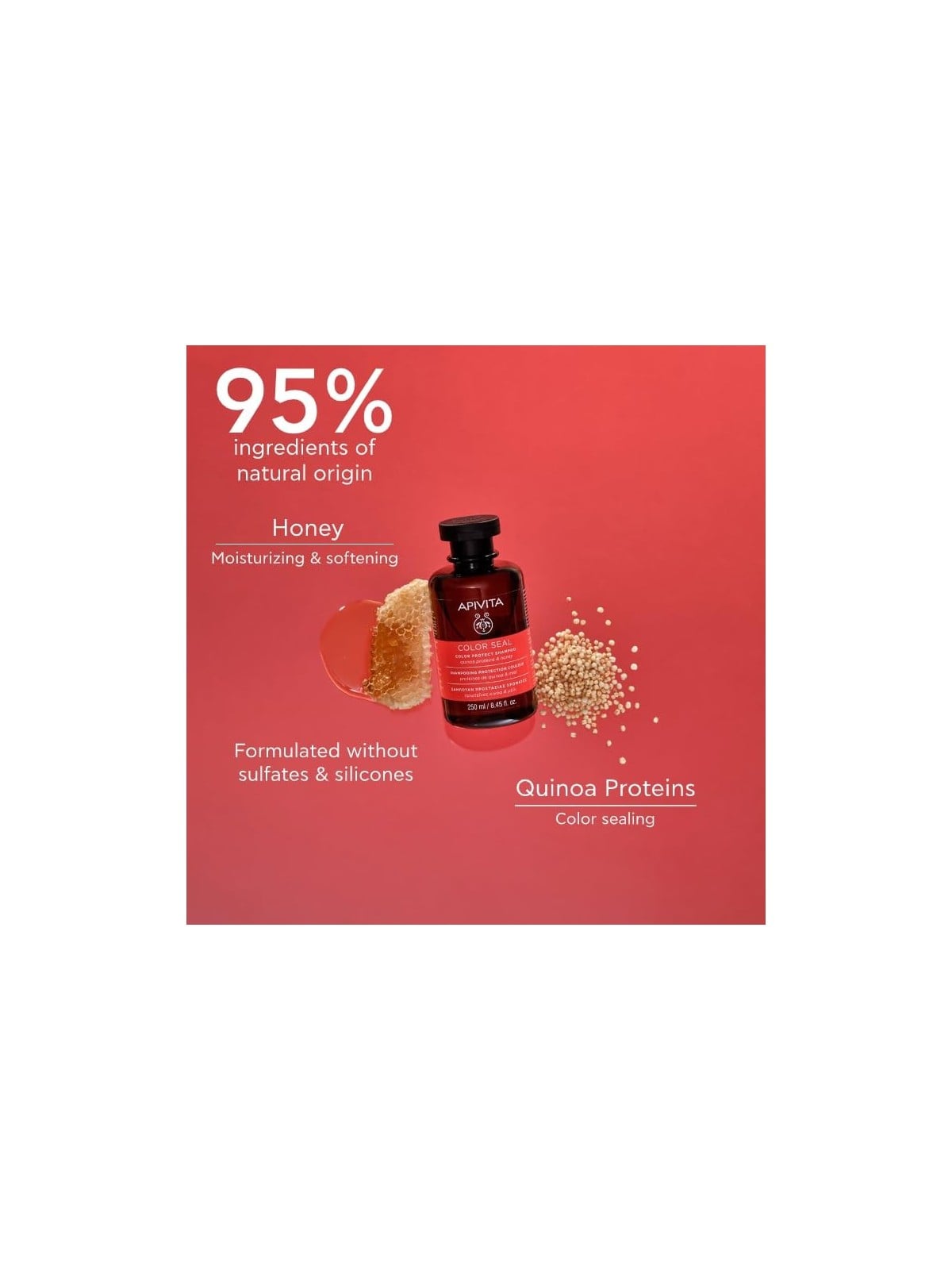 Shampoo Sigillante Colore Quinoa e Miele 250ml