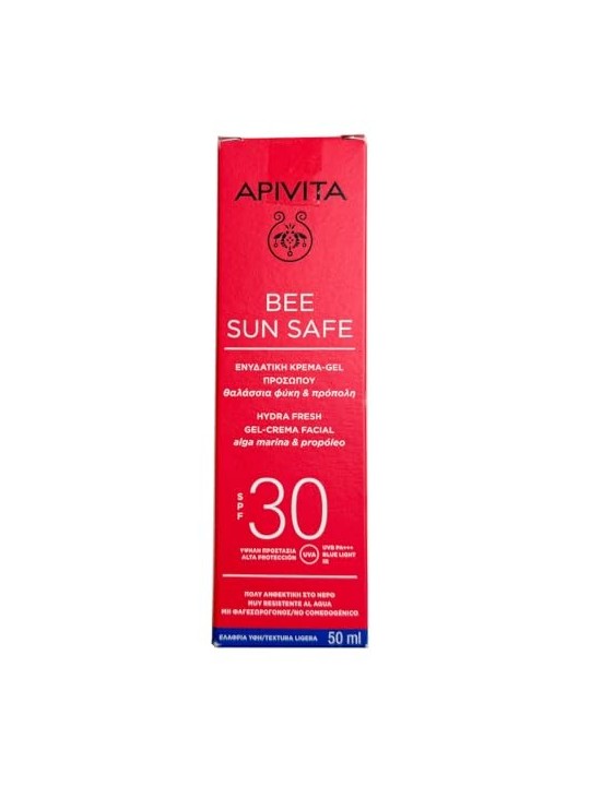 Apivita HYDRA FRESH GelCrema SPF30 50ml Unisex