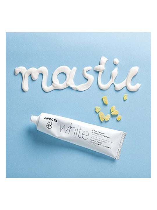 Apivita Whitening Toothpaste with Mastic and Propolis 75ml Unisex