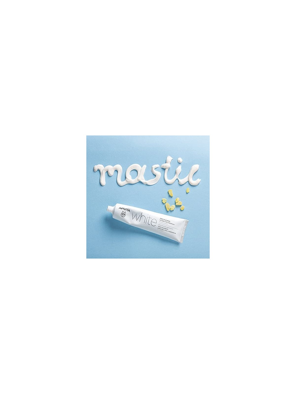 Apivita Whitening Toothpaste with Mastic and Propolis 75ml Unisex