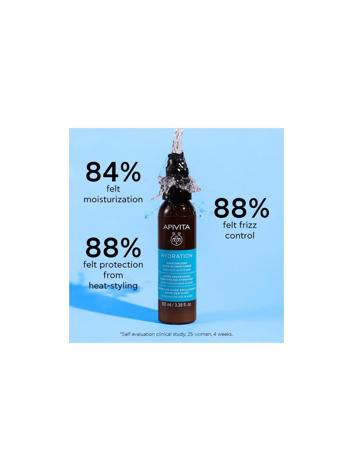 Apivita Hydration Moisturizing Leave In Conditoner 100ml