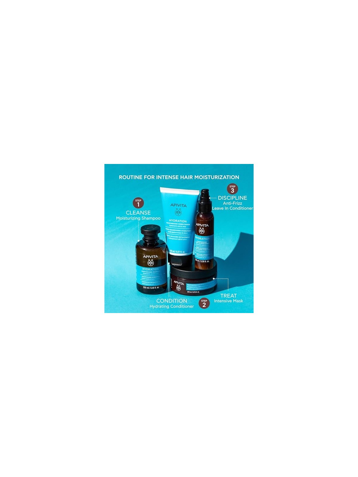 Apivita Hydration Moisturizing Leave In Conditoner 100ml