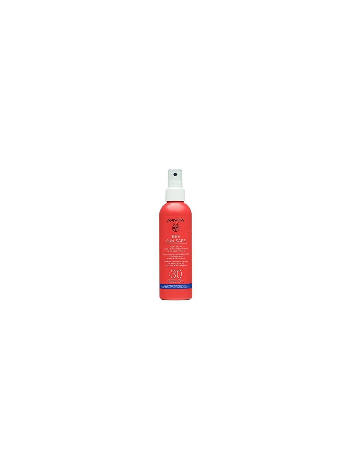 Apivita HYDRA MELTING ULTRAlight spray SPF30 200ml unisex in Italiano