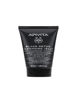 Apivita DETERGENTE BLACK DETOX con carbone attivo e propoli