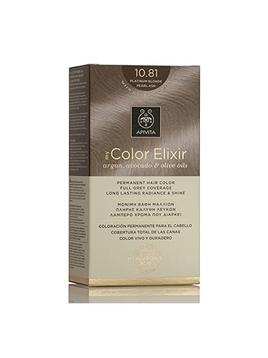 Apivita MY COLOR ELIXIR 10.81 colorazione permanente 1 pz unisex