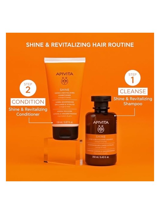 Balsamo Apivita Luciditï¿½ï¿½ e Vitalitï¿½ï¿½ per Capelli 150ml