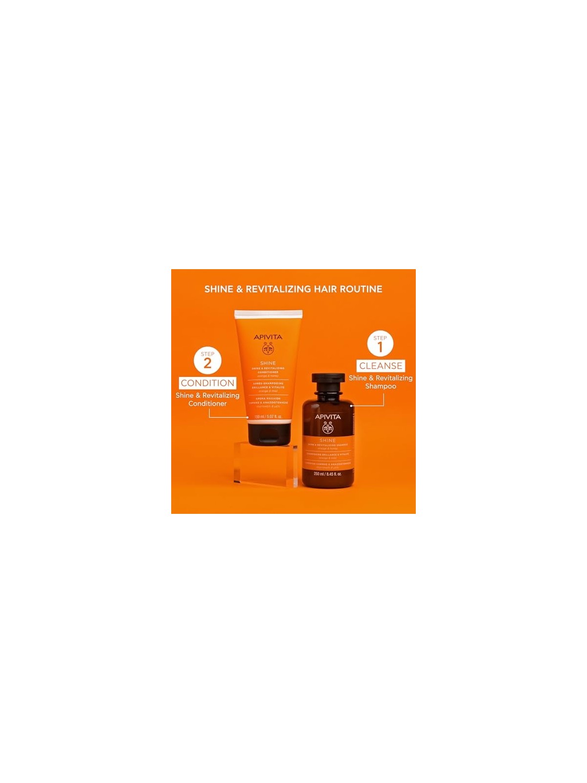 Balsamo Apivita Luciditï¿½ï¿½ e Vitalitï¿½ï¿½ per Capelli 150ml