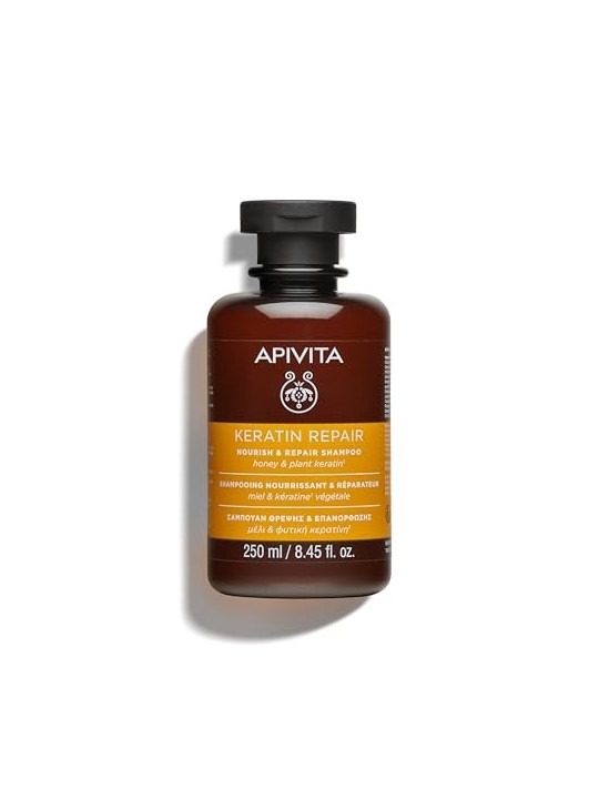 Shampoo KERATIN REPAIR Apivita 250ml donna
