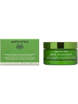 Crema Apivita BEE RADIANT segni etï¿½ï¿½ e antifatica 50ml, donna