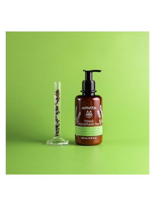 Crema corpo Apivita MOUNTAIN TEA con T di Montagna 200ml