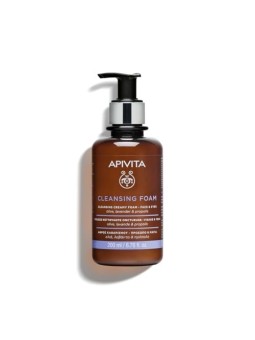Crema Detergente Viso/Occhi Apivita con oliva e lavanda 200ml