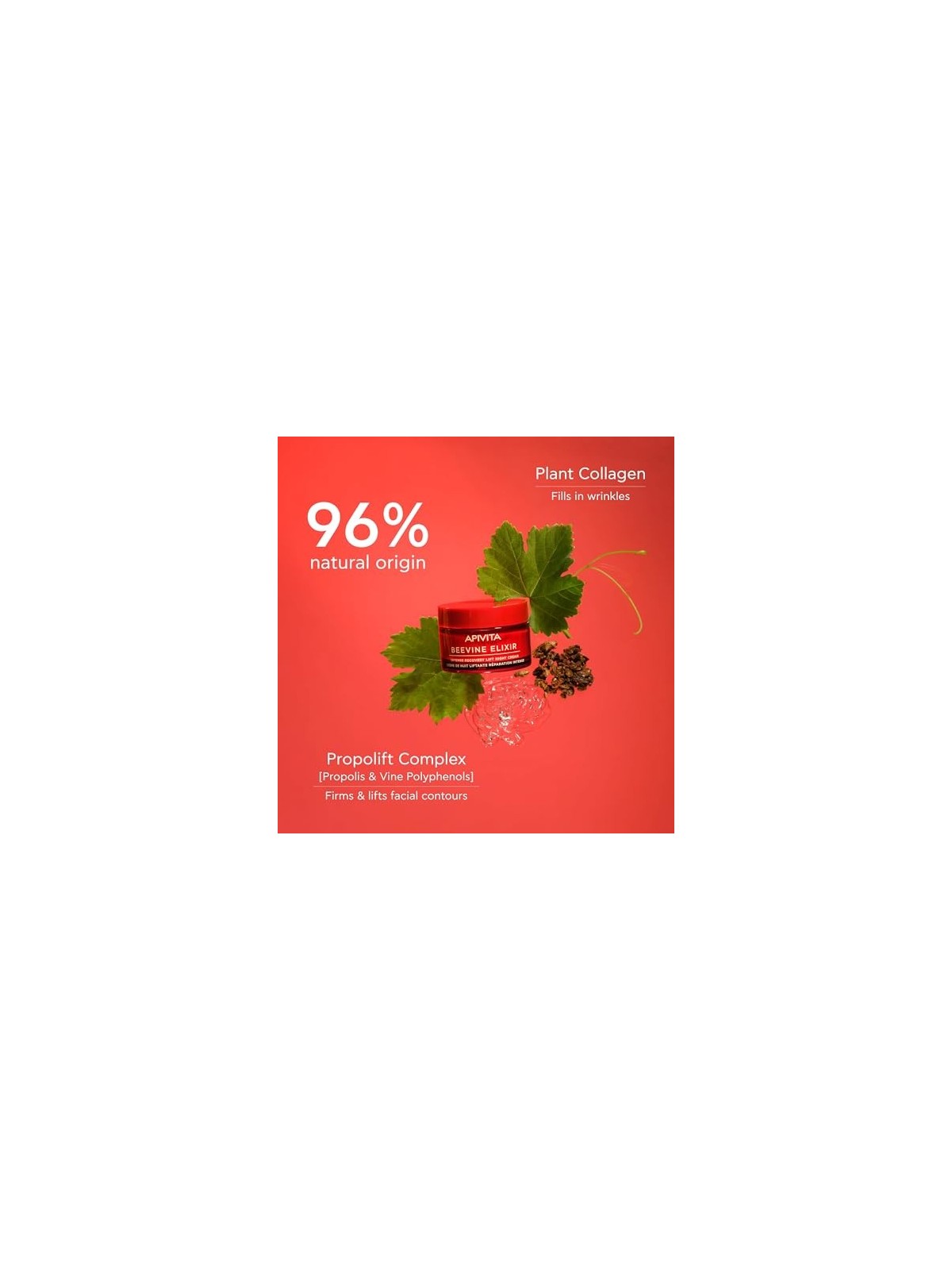 Apivita BEEVINE ELIXIR Intensive Night Recovery Cream 50ml